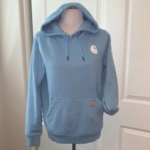 CARHARTT BRAND NEW SIZE SMALL RELAXED FIT FLEECE LINED HOODED PULLOVER